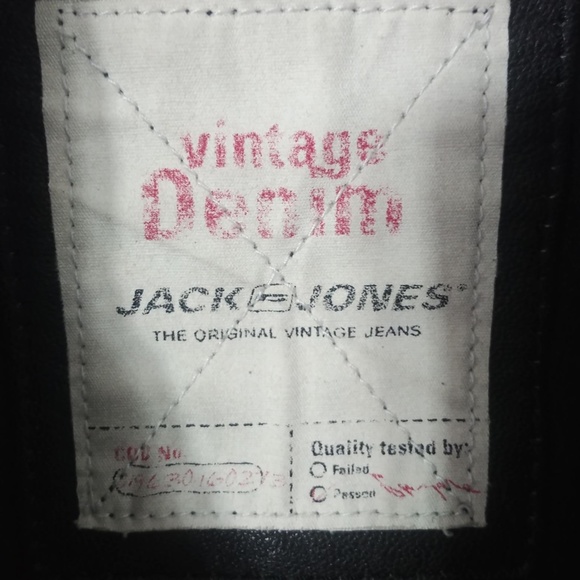 Jack And Jones Vintage Leather Jacket - Picture 12 of 12